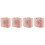 4Pcs Compact Baby Formula Container Pink Leak-Proof for Home Travel 6