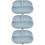 3Pièces Plats Silicone Antidérapants Compartiments Pour Patients 11