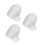 3Pcs Self-Dispensing Pet Feeder White for Rabbits Hamsters Small Cats 5