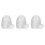 3Pcs Self-Dispensing Pet Feeder White for Rabbits Hamsters Small Cats 8