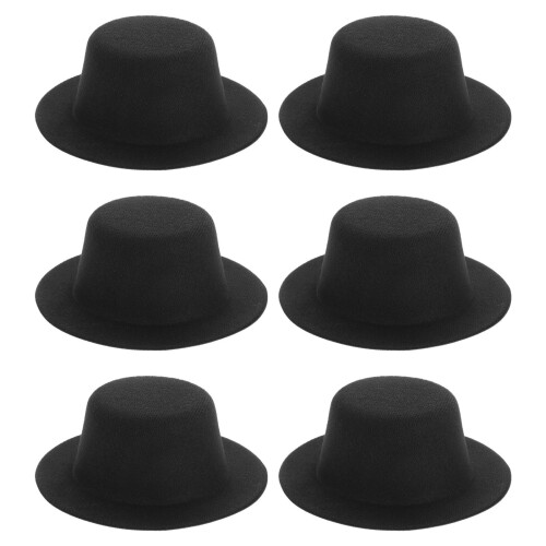 12Pièces Petits Chapeaux En Feutre Pour Décorations Poupées 1