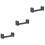 3Pcs Fast Install Arrow Straightness Checker Black ABS Bow Accessories 5