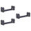 3Pcs Fast Install Arrow Straightness Checker Black ABS Bow Accessories 7