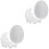 40Pcs Plastic Simulation Pigeon Eggs White Lightweight Egg Props 4