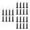 24Pcs Lightweight Black Soccer Cone Bottom Holders for Training Fields 4