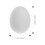 40Pcs Plastic Simulation Pigeon Eggs White Lightweight Egg Props 9