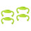 4Pièces Poignées Silicone Douces Pour D'enfants 6