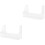 2Pcs Transparent Suction Fridge Rack Beverage Storage Shelf 6