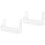 2Pcs Transparent Suction Fridge Rack Beverage Storage Shelf 7