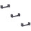 3Pcs Fast Install Arrow Straightness Checker Black ABS Bow Accessories 9