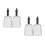 4Pcs Lightweight Silver Beach Mesh Multi-Use Sand Filter 11
