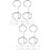 20Pcs Silver Metal Double Ring Binder Clips for Sign and Menu Display 9