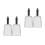 4Pcs Lightweight Silver Beach Mesh Multi-Use Sand Filter 8