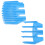 6Pcs Blue Plastic Lamb Clipper Guide Professional Shearing Tool 1