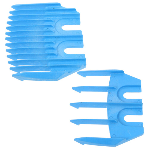 6Pcs Blue Plastic Lamb Clipper Guide Professional Shearing Tool