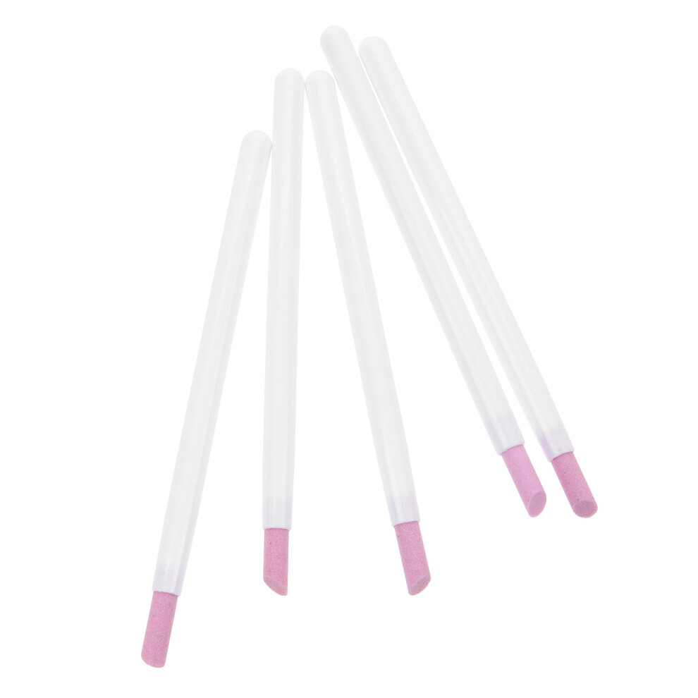 Happyyami 15Pcs Professional Nail Pens Plastic Manicure Tools For Nail Care