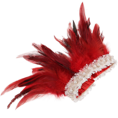 5Pcs Plume Neck Collar Party Accessories for Costume Use 1