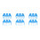 6Pcs Blue Plastic Lamb Clipper Guide Professional Shearing Tool 8