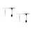 2Pcs Practical LED Piano Practicing Lamps Clip Design Durable Assorted 8