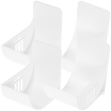 10Pairs Reusable Plastic Wall Mount Bag Saver for Household Storage