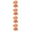 4Sets Light Brown Mini Bricks Ornament Clay Roof Tiles for Models 9