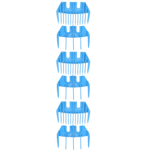 6Pcs Blue Plastic Lamb Clipper Guide Professional Shearing Tool 1