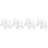 8Pcs Clear Makeup Stamper for Eyeshadow Blusher Compact Pressing Tool 6