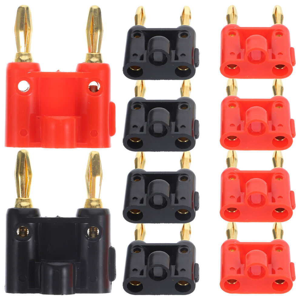 30Pcs Double-Ended Gold Plated Banana Plug Connector For Sound System 3011827808899