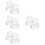8Pcs Clear Makeup Stamper for Eyeshadow Blusher Compact Pressing Tool 9
