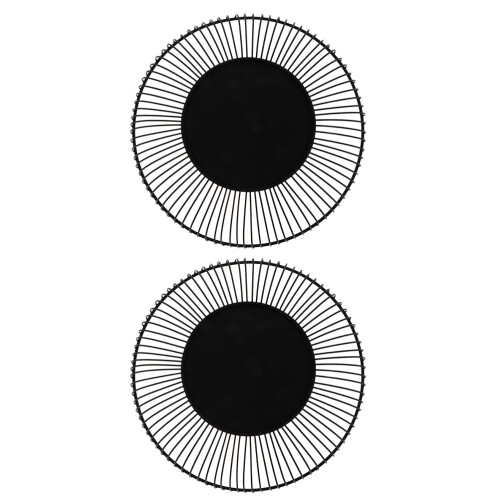 4Pcs Wire Fruit Storage Basket Black Iron Vegetable Holder 1