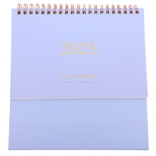 3Pcs Delicate Paper Desk Calendar Lavender for Home and Office