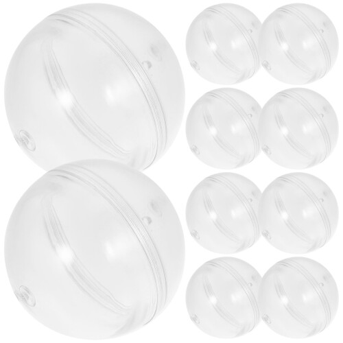 40Pcs Transparent Round Fillable Balls for Candy Storage and Party Use 2
