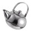2Pcs Small Stainless Steel Teapot with Lid and Filter Silver 1