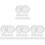 40Pcs Transparent Round Fillable Balls for Candy Storage and Party Use 4
