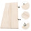 3Pcs Safe Wood Hamster Platform Toy Light Yellow Sturdy Cage Accessory 8