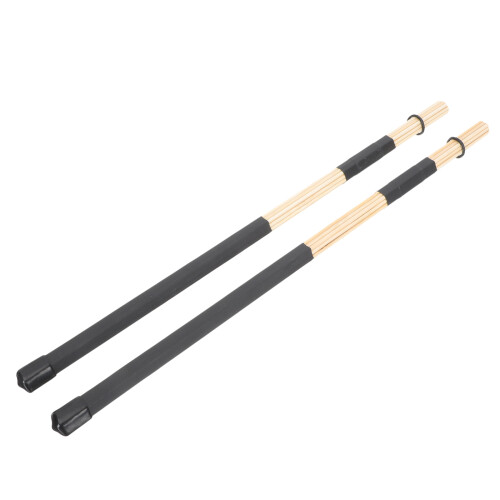 2Pairs Universal Black Wooden Drum Sticks Practical 1