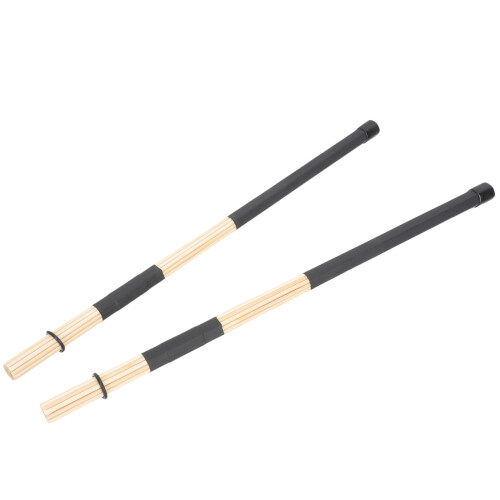2Pairs Universal Black Wooden Drum Sticks Practical 2