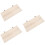 3Pcs Safe Wood Hamster Platform Toy Light Yellow Sturdy Cage Accessory 5