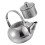 2Pcs Small Stainless Steel Teapot with Lid and Filter Silver 3