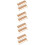 8Sets Multi Wooden Base Meditation Chime with Mallet for Classroom Use 8
