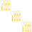 150Pcs Tpu Tent Zipper Replacement Durable Yellow DIY Zipper Pull Tabs 8