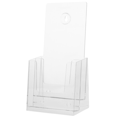 3Pcs Clear Acrylic Multi-Layer Brochure Holder Desktop Organizer