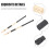 2Pairs Universal Black Wooden Drum Sticks Practical 8