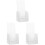 3Pcs Clear Acrylic Multi-Layer Brochure Holder Desktop Organizer 3