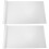 2Pcs Home Use White Light Blocking Blackout Window Sticker Film 6