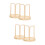 4Pcs White ABS Paper Cup Organizer Holder for Home Coffee Cup Storage 6