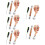 5Sets Window Screen Roller Tool Metal & Wood with Ergonomic Handle 6