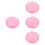 4Pcs Pink Small Denture Container with Mirror Lightweight Travel Case 8