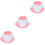 3Pcs Multi-Color Cat Recovery Collar Breathable Adjustable Neck Cone 6