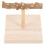 3Pcs Multi Wooden Bird Perch Stand Sturdy Parrot Training Desktop Toy 2